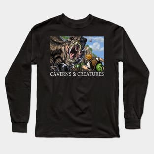 Caverns & Creatures: The Land Before Tim Long Sleeve T-Shirt